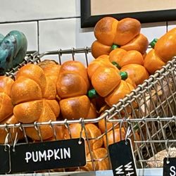 Court Street Bagels - Cute pumpkin bagels