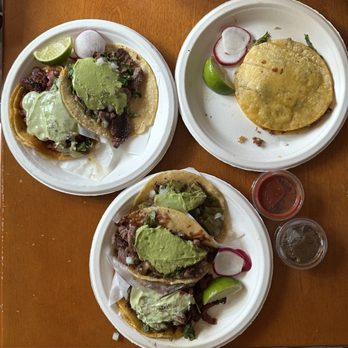 Tacomasa - Two salsas for three plates to go - Tacos Near Me - Brea, California Tacomasa - Two salsas for three plates to go - Tacos Near Me - Brea, California