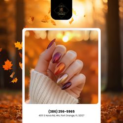 Zen Nails - Weekend plans: Getting gorgeous autumn nails!  Make it happen by calling us today to reserve your appointment!