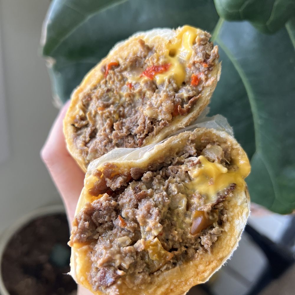 the inside of a burrito the inside of a burrito