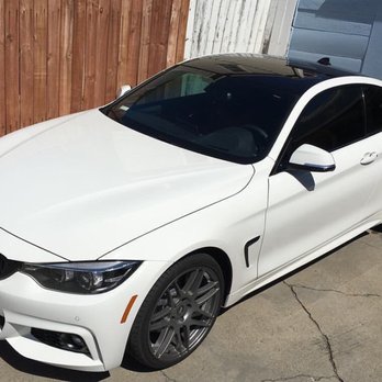 JP Wraps - Roof wrap on BMW 440i coupe - Vehicle Wraps Near Me