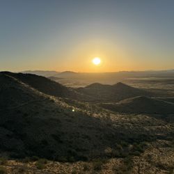 Scottsdale Hot Air Balloon Rides- Aerogelic Ballooning - Sunrise over Sonora desert