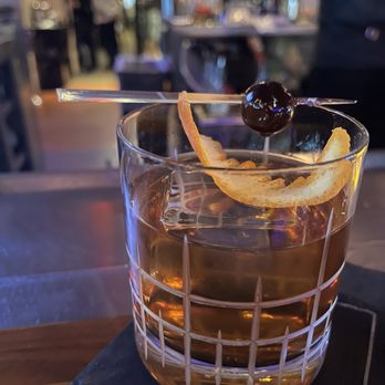 Eddie V's Prime Seafood - Smoked Old Fashioned - Seafood Near Me - Houston, Texas Eddie V's Prime Seafood - Smoked Old Fashioned - Seafood Near Me - Houston, Texas