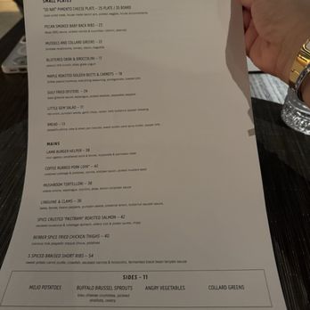Southern National - Menu fall 2025 - Southern Near Me - Atlanta, Georgia
