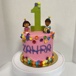 Mela T Cakery - Dora Explorer Inspired Cake
