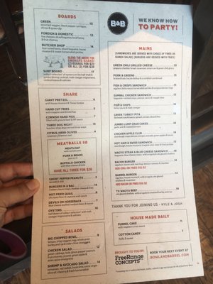 Menu photo 6 Bowl and Barrel Dallas, TX Menu photo 6 Bowl and Barrel Dallas, TX
