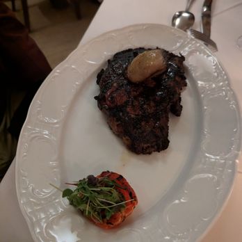 Peninsula Grill - Ribeye steak with seared fois gras. - New American Near Me - Charleston, South Carolina