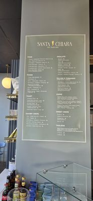 Menu photo 2 Santa Chiara Caffe Long Island City, NY