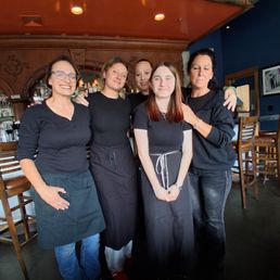 The happy staff