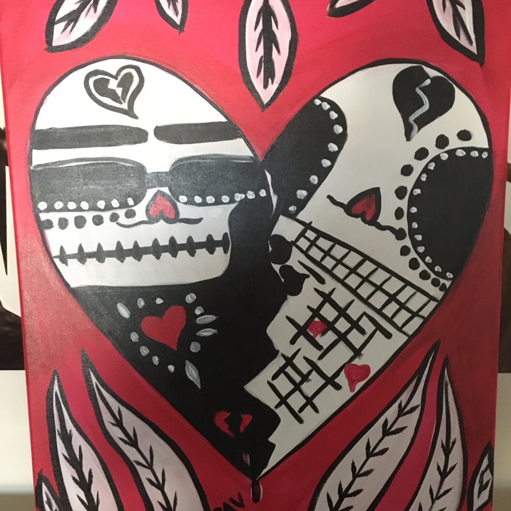 Yaymaker - Eternal Love Painted with Artist: Michelle M - Party & Event Planning Near Me