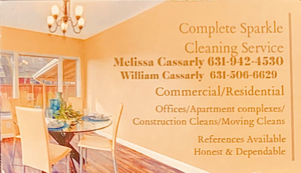 COMPLETE SPARKLE CLEANING SERVICE Updated July 2024 Request a Quote