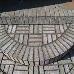 Wrights Masonry - Brick steps I built