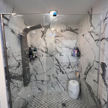 Ruiz Bro's Construction - Removing the closet beside former shower we widen the shower space - General Contractors Near Me