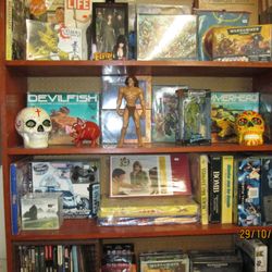 World of Comics - Role playing games and books stocked. Also dice.