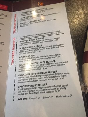 Menu photo 4 Trappers Mountain Grill Division No. 3, AB Menu photo 4 Trappers Mountain Grill Division No. 3, AB