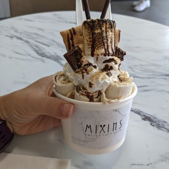 Mixins Rolled Ice Cream - Camfire - Ice Cream & Frozen Yogurt Near Me - Omaha, Nebraska Mixins Rolled Ice Cream - Camfire - Ice Cream & Frozen Yogurt Near Me - Omaha, Nebraska