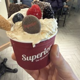 This is a supreme size, but it's deceiving. It's lightly put, not packed in