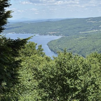 Herbert Hawkes Trail - North Outlook view of the lake - Hiking Near Me - Brownington, Vermont Herbert Hawkes Trail - North Outlook view of the lake - Hiking Near Me - Brownington, Vermont