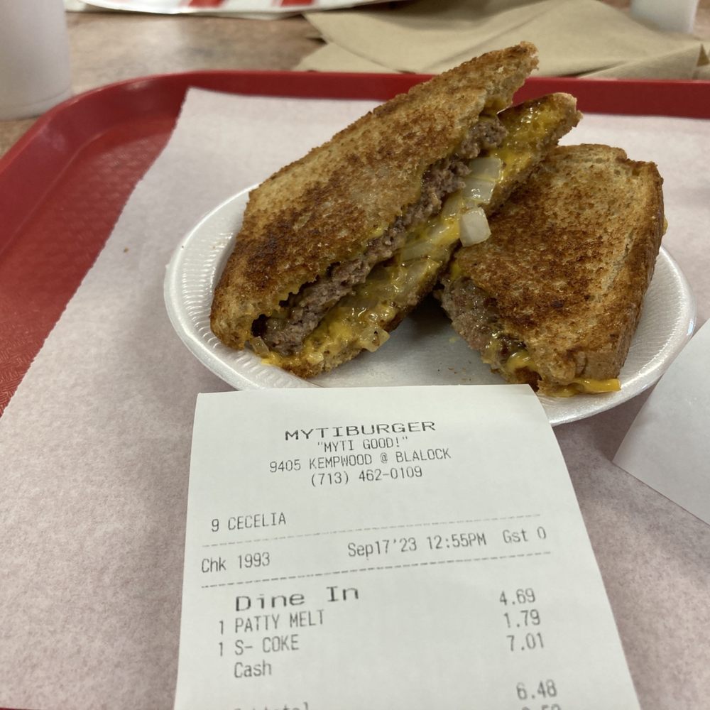 Mytiburger - Patty Melt on Wheat Bread - Fast Food Near Me - Houston, Texas Mytiburger - Patty Melt on Wheat Bread - Fast Food Near Me - Houston, Texas
