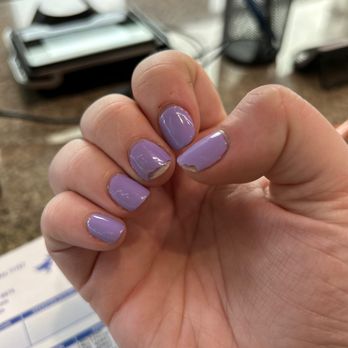 Escape Nail Spa - A few days after I got my nails done here. Chipping already and kinda dry and brittle. Gotta get new polish guys - Nail Salons Near Me - Tacoma, Washington