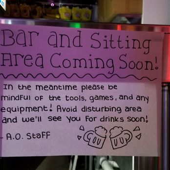 Arcade Odyssey - Food, drink and a sitting area! This place just got more epic! - Arcades Near Me - Miami, Florida Arcade Odyssey - Food, drink and a sitting area! This place just got more epic! - Arcades Near Me - Miami, Florida