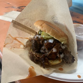 Thompson Brewing - *Smoked Meat Brisket Sandwich - American Near Me - Riverside, California