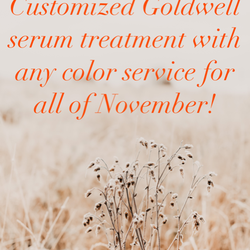 Eau Clair Hair Care - Come see us this November!