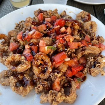 Proving Ground Waterfront Dining - Fried calamari - Tiki Bars Near Me - Highlands, New Jersey Proving Ground Waterfront Dining - Fried calamari - Tiki Bars Near Me - Highlands, New Jersey