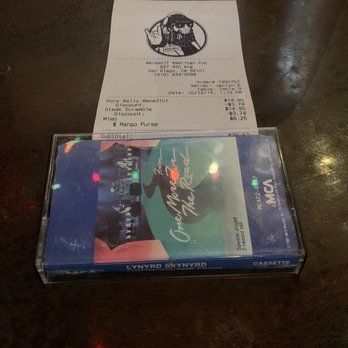Werewolf - Bill sent in a cassette tape case - Breakfast & Brunch Near Me - San Diego, California Werewolf - Bill sent in a cassette tape case - Breakfast & Brunch Near Me - San Diego, California