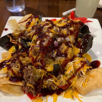 Central Feed Grilling - Korean BBQ Rib nachos - Sports Bars Near Me - Lewistown, Montana