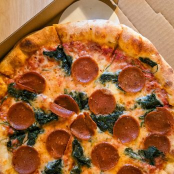 Rebellion Pizza - vegan pepperoni & spinach pizza - Pizza Near Me - Henderson, Nevada Rebellion Pizza - vegan pepperoni & spinach pizza - Pizza Near Me - Henderson, Nevada