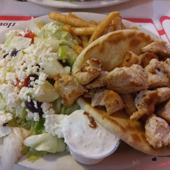 Three Coins Diner - Chicken souvlaki - American Near Me - Tampa, Florida Three Coins Diner - Chicken souvlaki - American Near Me - Tampa, Florida