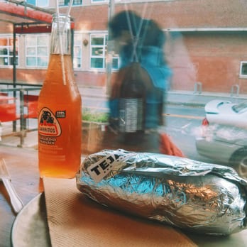 Tejano BBQ Burrito - Wrapped burrito and jarrito - Tex-Mex Near Me - Montreal, Quebec