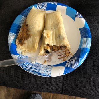 Donna's Tamales - Black bean and chile tamales - Street Vendors Near Me