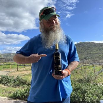 Vineyard Grant James - The personalized bottle with a hand written label will be on display long after the wine is gone! Thank you!! - Wineries Near Me - Ramona, California Vineyard Grant James - The personalized bottle with a hand written label will be on display long after the wine is gone! Thank you!! - Wineries Near Me - Ramona, California