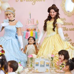 Posh and Petite Playhouse - The royal guests arranged by Jennifer