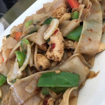Celadon Thai Kitchen - Spicy noodles. One of my favorites.  Thank you to my husband for a delicious lunch - Thai Near Me - Los Angeles, California