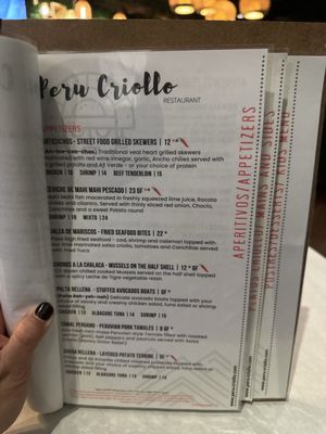 Menu photo 2 Peru Criollo Chicago, IL