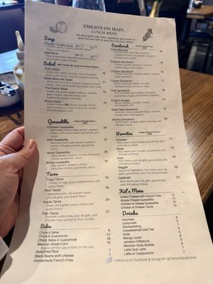 Menu photo 1 Emilio's Kitchen Belmar, NJ