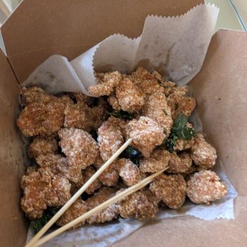 Uni Uni Bubble Tea Wicker Park - Popcorn chicken - salt and pepper flavor, medium size - Bubble Tea Near Me - Chicago, Illinois