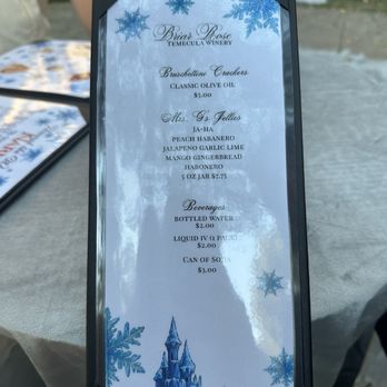 Briar Rose Winery - Menu - Wineries Near Me - Temecula, California