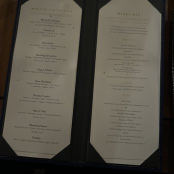 Side Work - Cocktail Menu - American Near Me - Telluride, Colorado