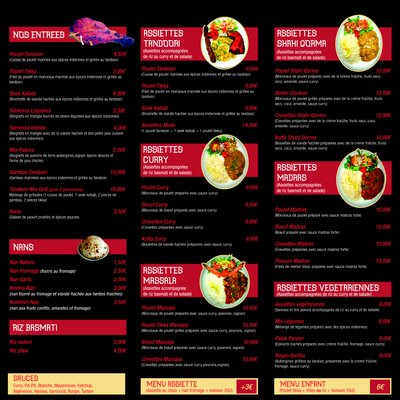Menu photo 1 Oullins Tandoori Oullins, 69