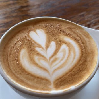 Cafein - Rose latte - Coffee & Tea Near Me - Chantilly, Virginia