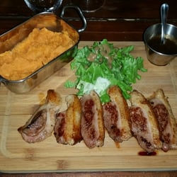 VinéVieTable - Magret de canard purée de patate douce
