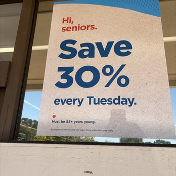 Savers - Tuesday deals - Thrift Stores Near Me - Walnut Creek, California