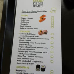 Pavillon - Die Sushi Karte a Discression