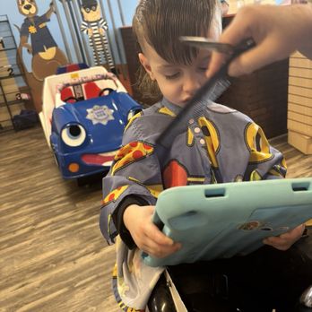 Corky's Cuts 4 Kids - From my sons first haircut back in January - Hair Salons Near Me - Clovis, California