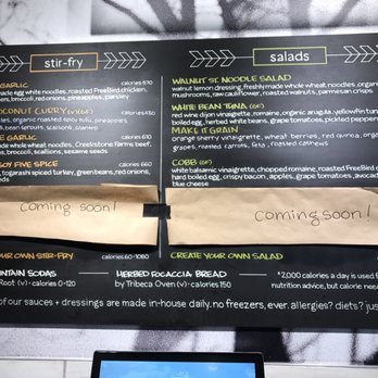 honeygrow - Menu - Salad Near Me - Brooklyn, New York