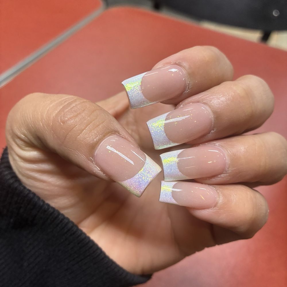 Star Nails - First set I got I didn't get her name the lady who did my first set but loved the way this set came out - Nail Salons Near Me - Fountain Valley, California Star Nails - First set I got I didn't get her name the lady who did my first set but loved the way this set came out - Nail Salons Near Me - Fountain Valley, California